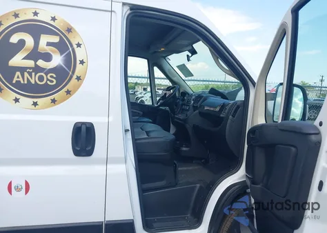 2021 Ram Promaster 3500 Cargo Van High Roof 159 Wb Ext z USA, uszkodzony, nr VIN 3C6MRVJG8ME537669